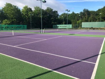 Tennis courts
